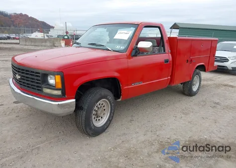 1992 Chevrolet Gmt-400 C2500 from USA, damaged, VIN 1GCGC24Z0NE163347